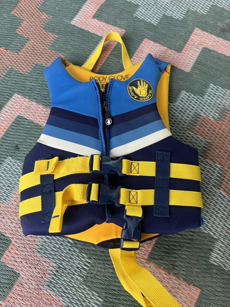 Body Glove Child Boy Life Jacket Life Youth Blue