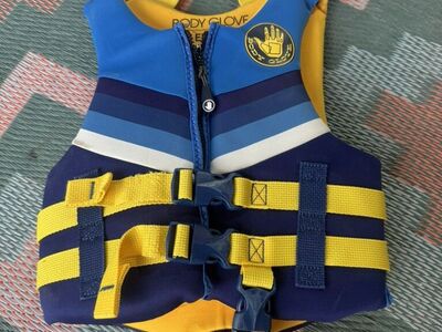 Body Glove Child Boy Life Jacket Life Youth Blue