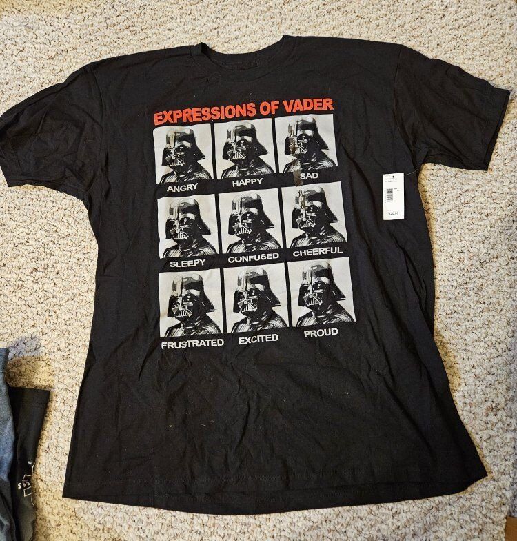New Star Wars T-Shirts Mens Large