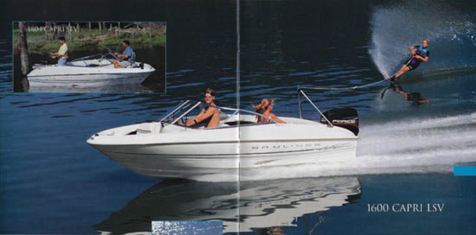 Bayliner Capri 1600 fishing/wakeboarding boat, good condition