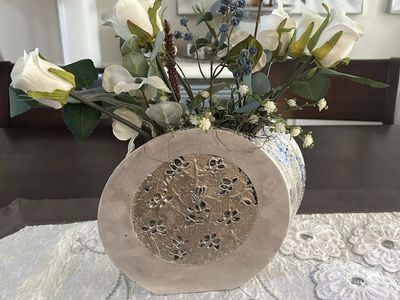 vase with flower