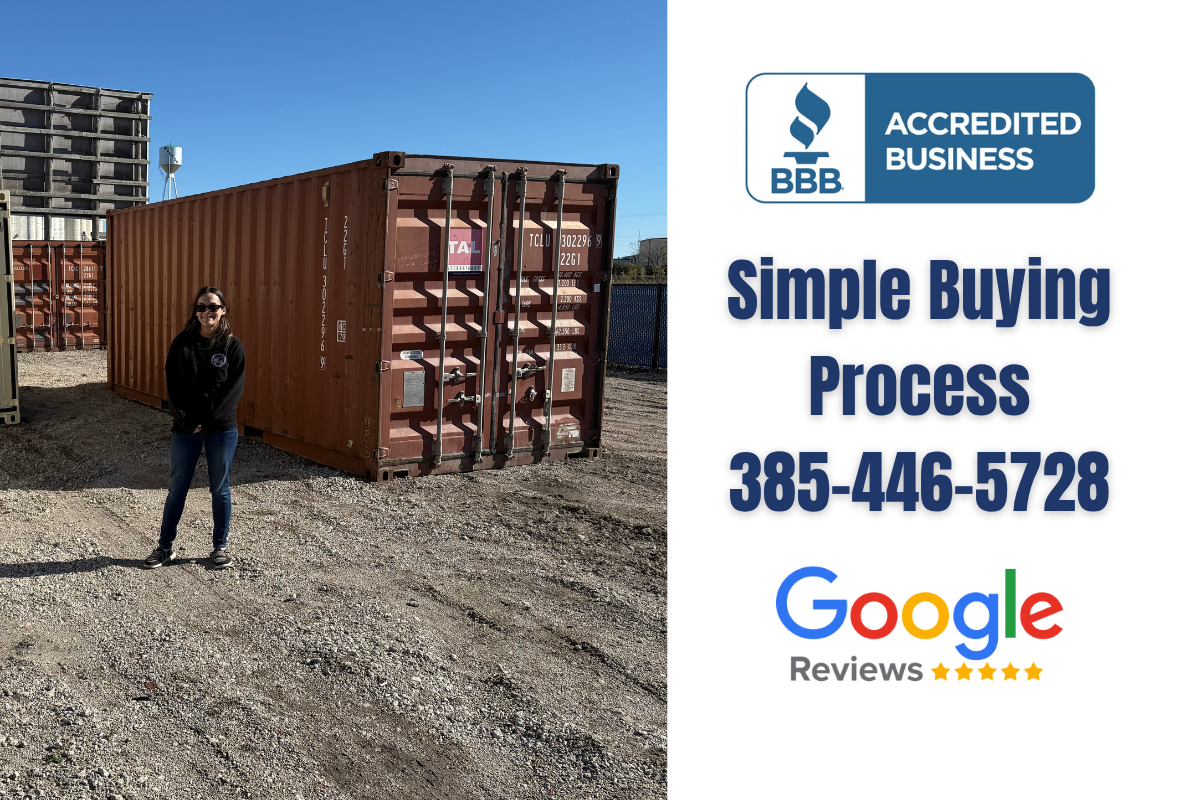 20' One Trip Container – Secure Ranch Storage – Available Now