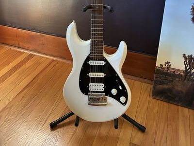 Guitar & amp! Sterling by Music Man SUB White Solid Body Electric Guitar