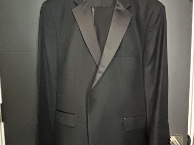 Black Tuxedo, Jacket And Slacks