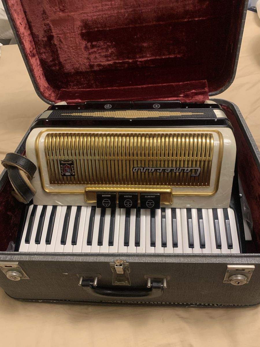 Accordion—Camerano made by Scandalli