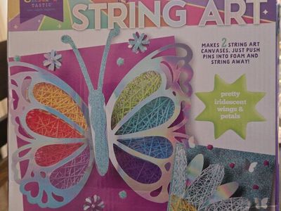 Butterfly String Art.