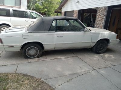 1986 Chrysler LeBaron Convertible