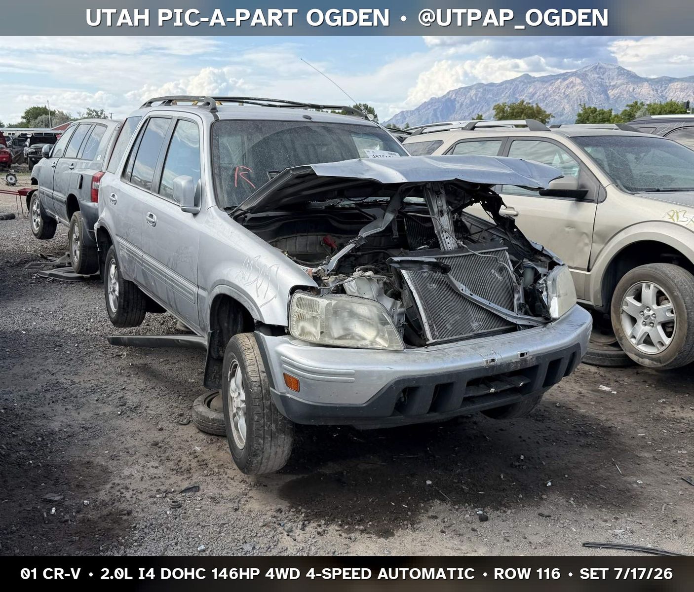 2001 Honda CR-V Parts - UTPAP Ogden