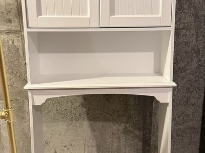 Over toilet storage