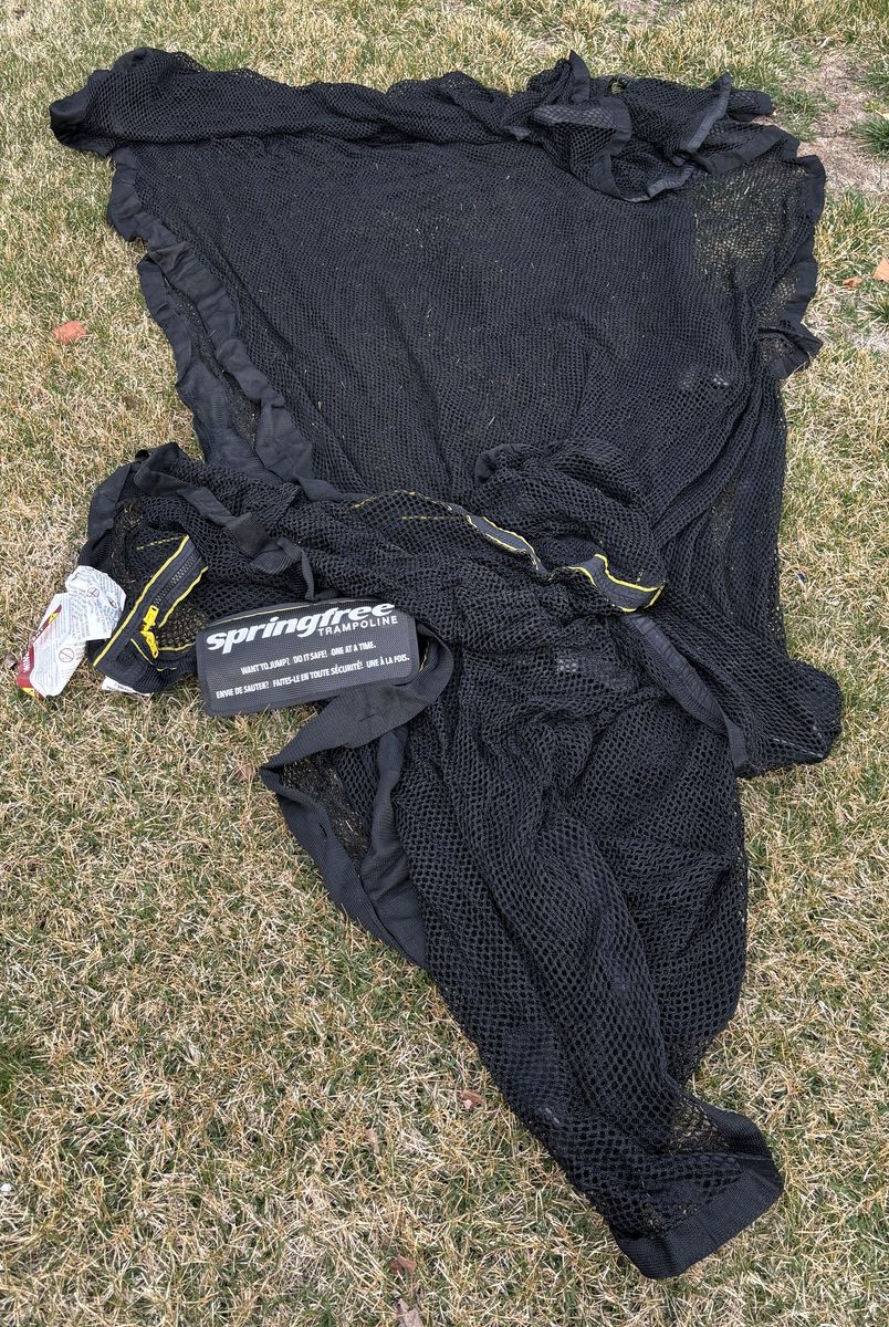 Spring Free Safety Net (Spring Free Trampoline Free)