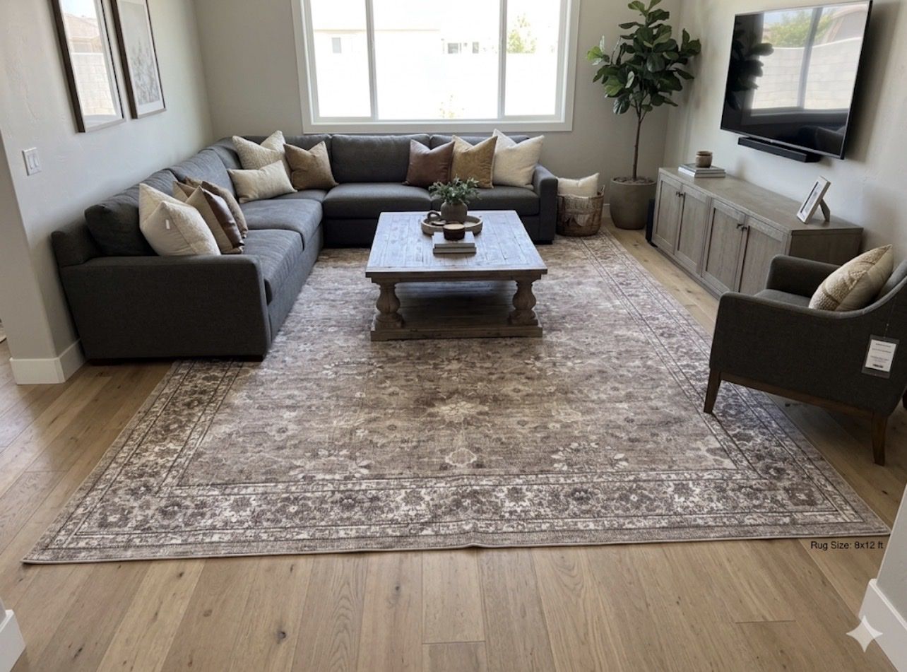 NEW Timeless Vintage-Inspired 9x12 Area Rug