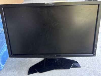 Alienware Gaming Monitor - Black, 24-inch, "FOR GAMERS. BY GAMERS." Slogan