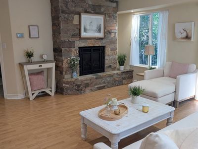 EXCEPTIONALLY LOVELY CREEKSIDE TWIN HOME