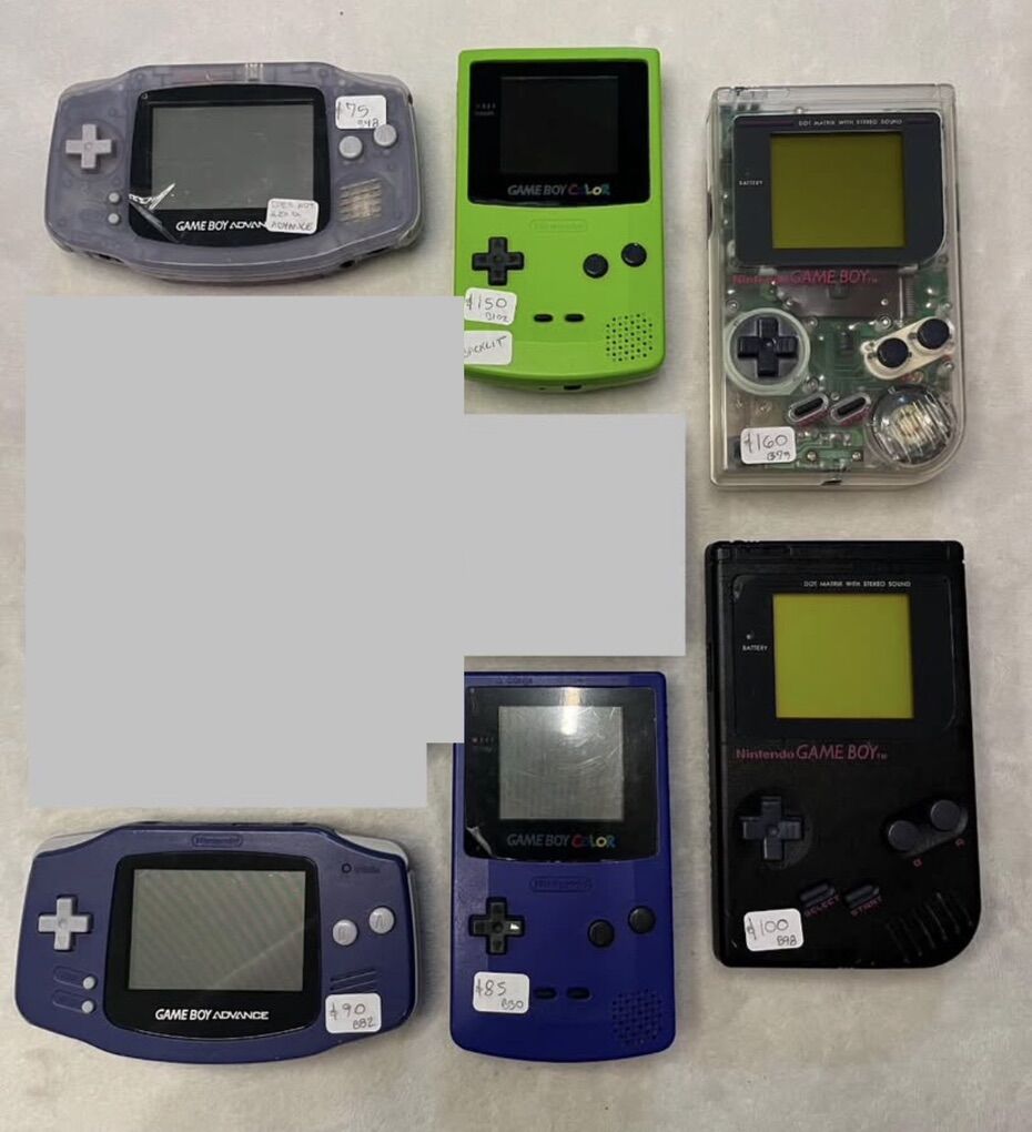 GameBoy Handhelds - Prices Below
