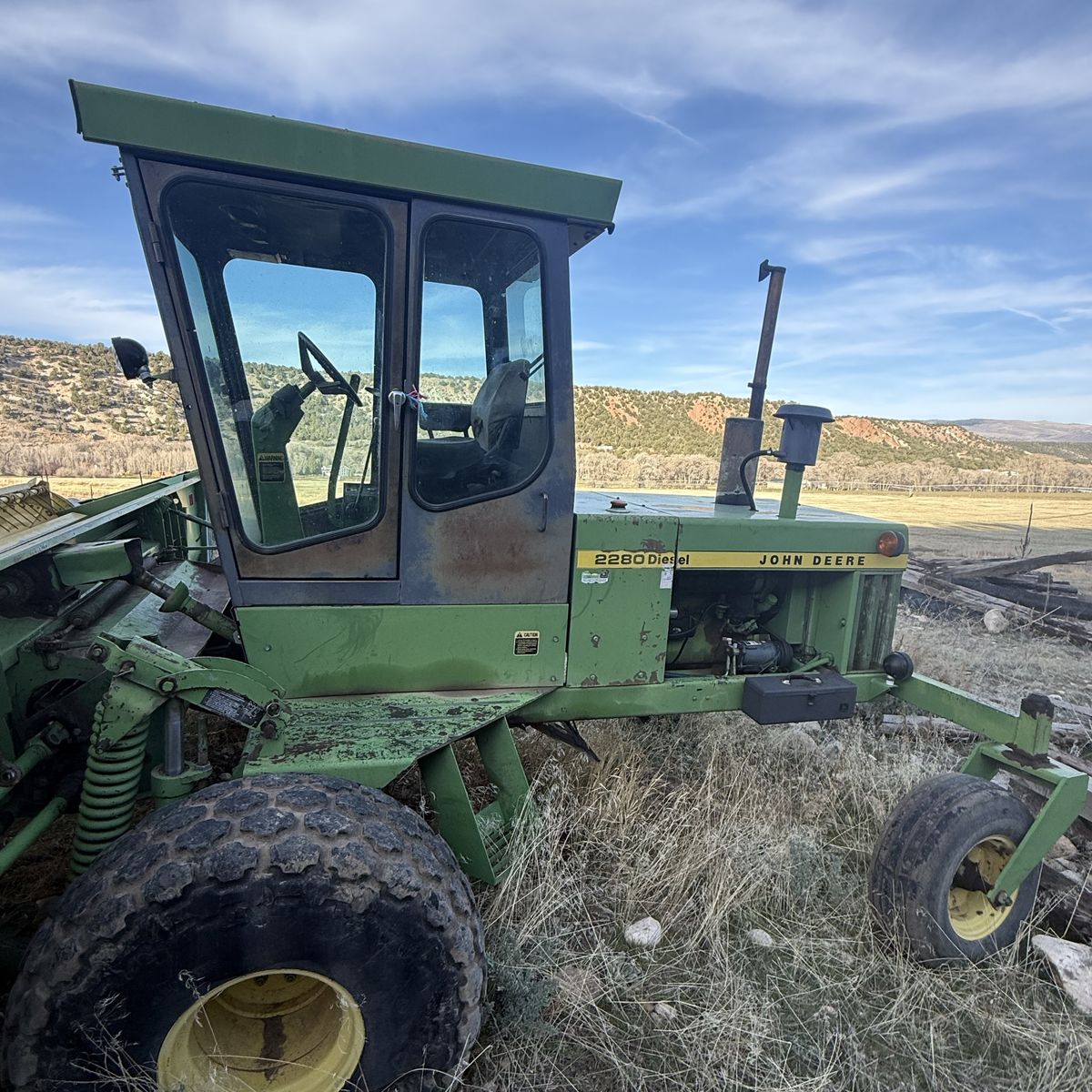 John Deere Swather