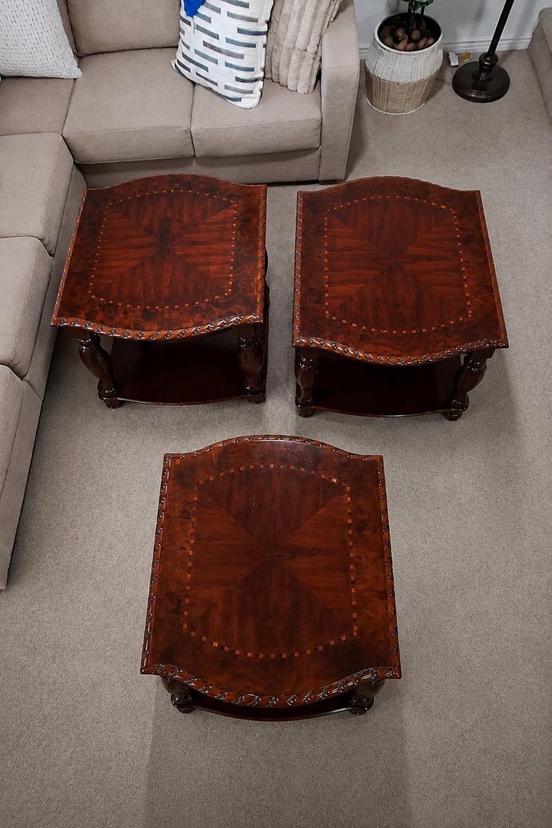 End Table Set – 3 Pieces
