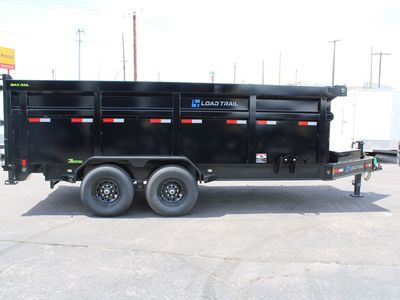 Loadtrail 83"x16' Dump Trailer