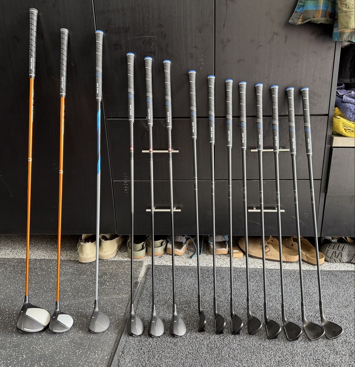 Left handed PXG Clubs Gen2 and Gen4 mix