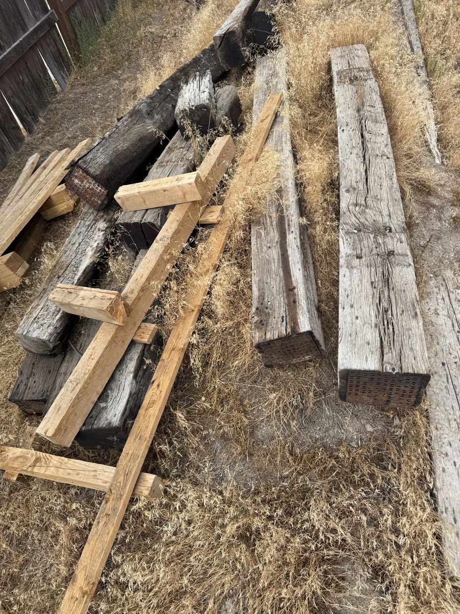 Free Railroad Ties, Scrap Lumber & 4x4 Posts