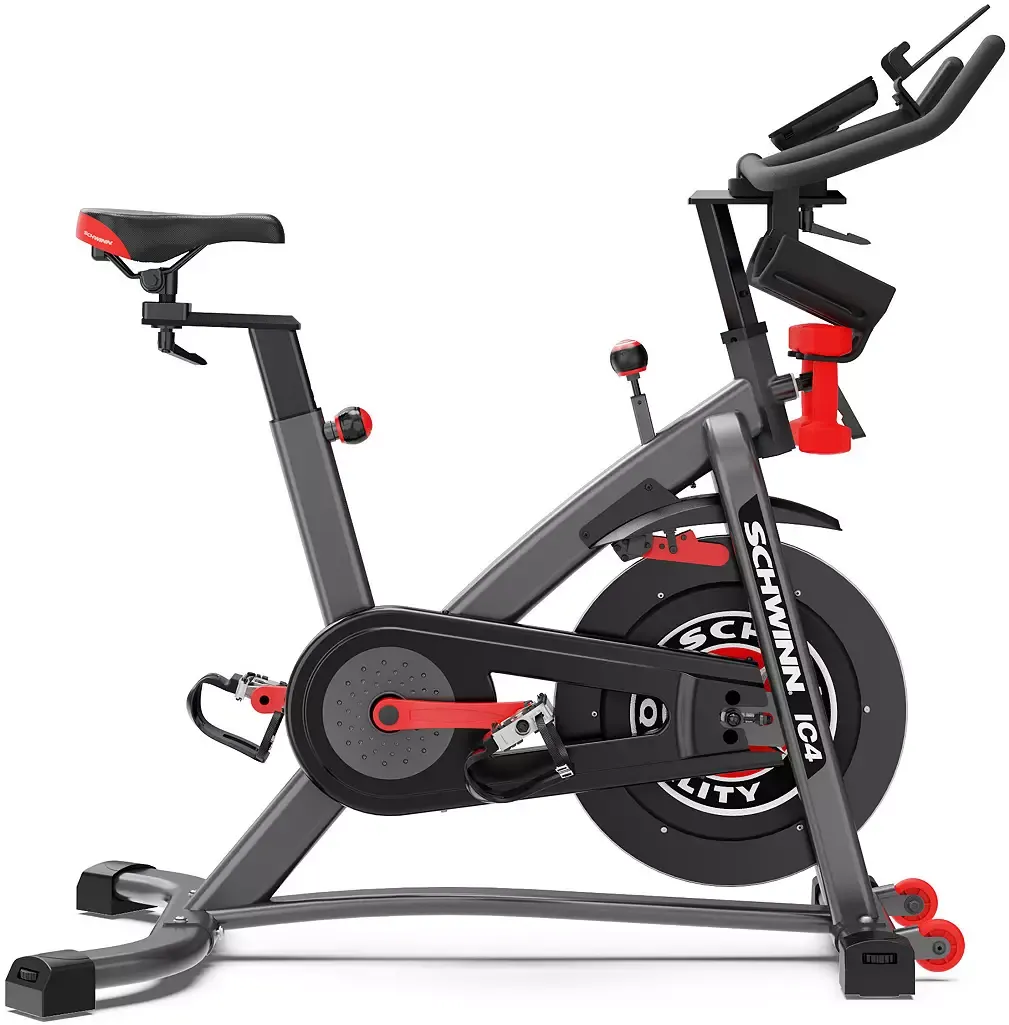 Schwinn IC4 Indoor Cycling Bike + Mat & Fan