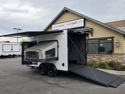 7x14 / 7.5x14 Toy Hauler Travel Trailer Enclosed Cargo Camper R.V. Raynger 2026