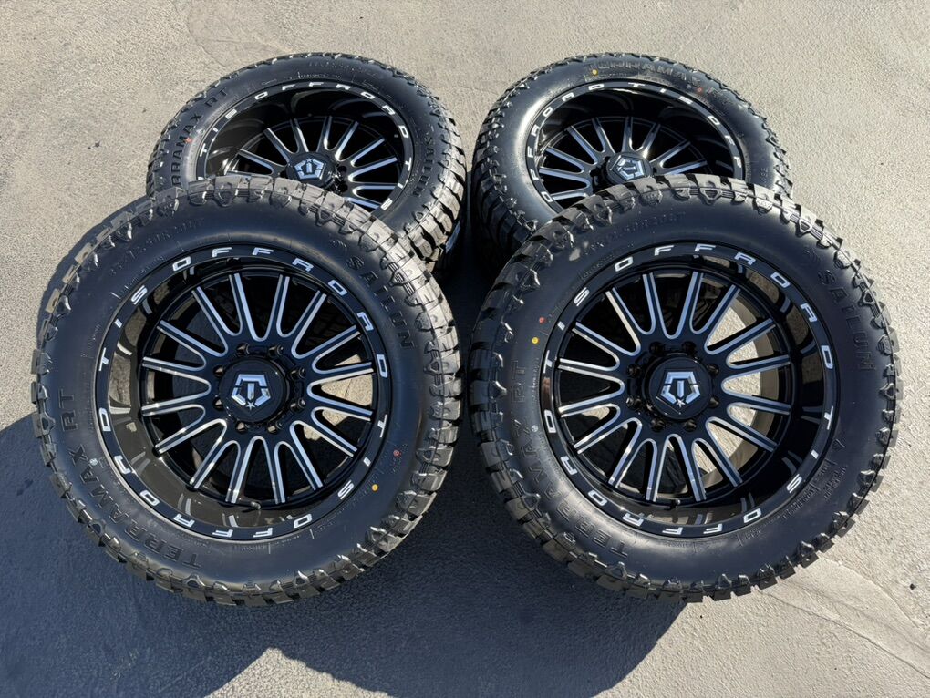 New TIS 567BM 33x12.50r20 RT 8x6.5 Ram Chevy 567