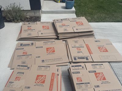 Home Depot Moving Boxes