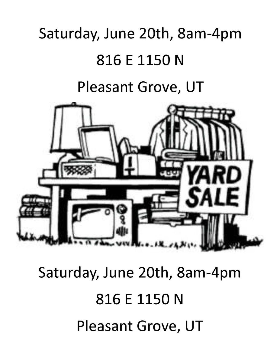 Yard Sale