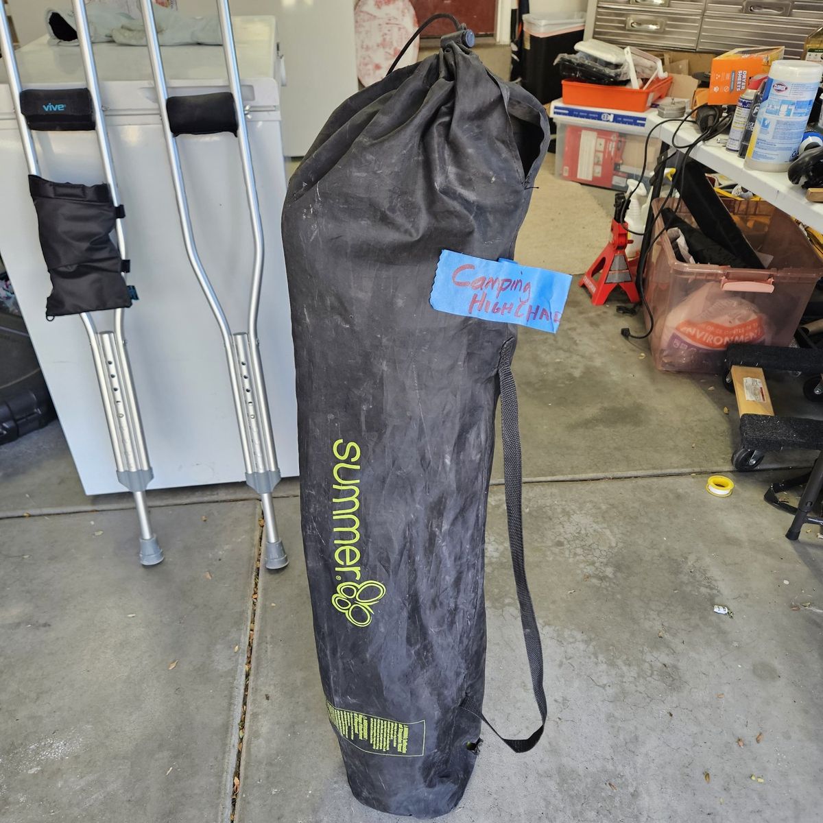 high chair,  collapsible