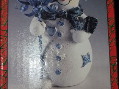 Snowman Candle Holder
