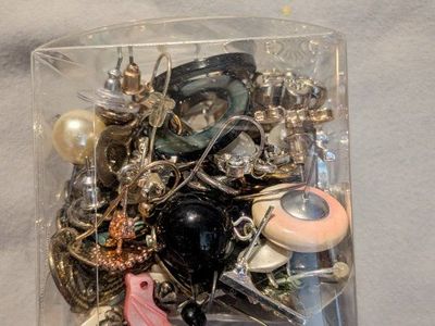 Bulk Lot of 30 Pairs Assorted Costume Earrings