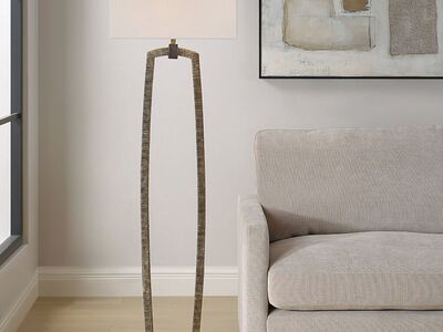 Uttermost Relic Gold Floor Lamp