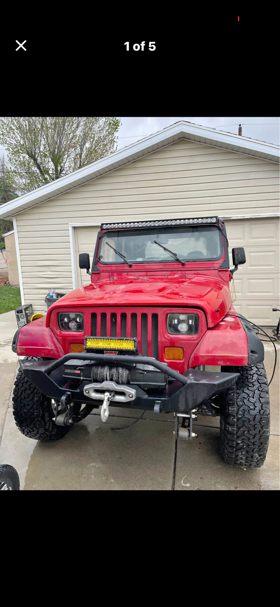 1990 Jeep Wrangler · "Sport" Sport Utility 2D