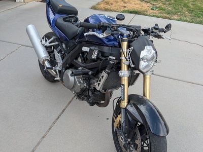 2006 Suzuki SV1000S Naked Streetfighter Motorcycle - Blue