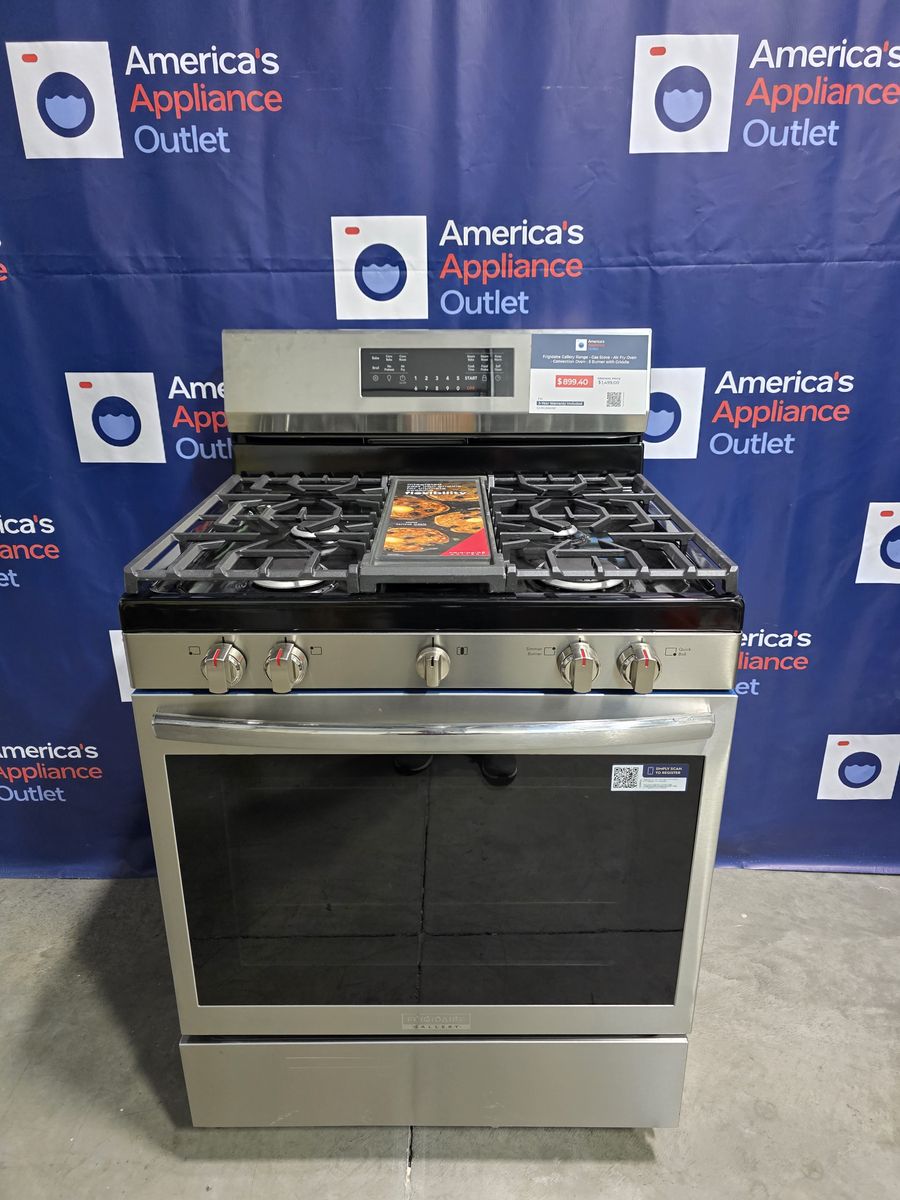 Frigidaire Gallery Gas Range Convection Oven with Air Fry