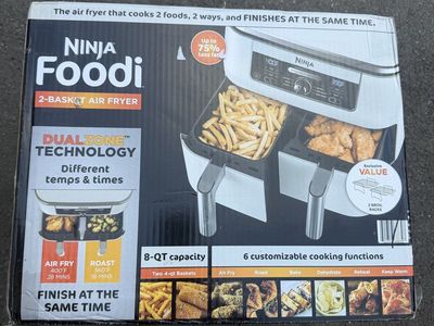 NEW Ninja Foodi DualZone 8QT 2-Basket Air Fryer – Save vs Retail
