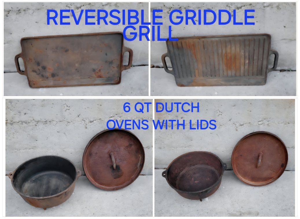 **VINTAGE CAST IRON COOKWARE**