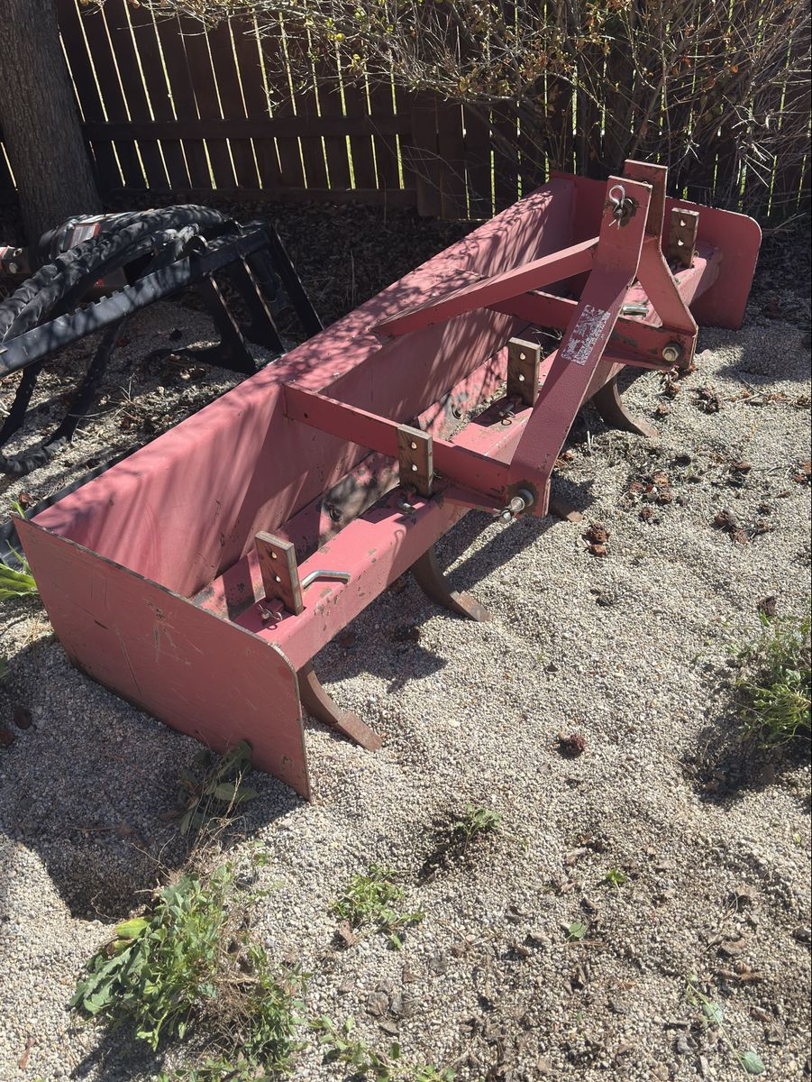 72"  Box scraper  //// Sale Pending