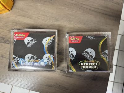 Pokemon TCG Sealed Booster box - Perfect Order & Chaos Rising, New & Unopened