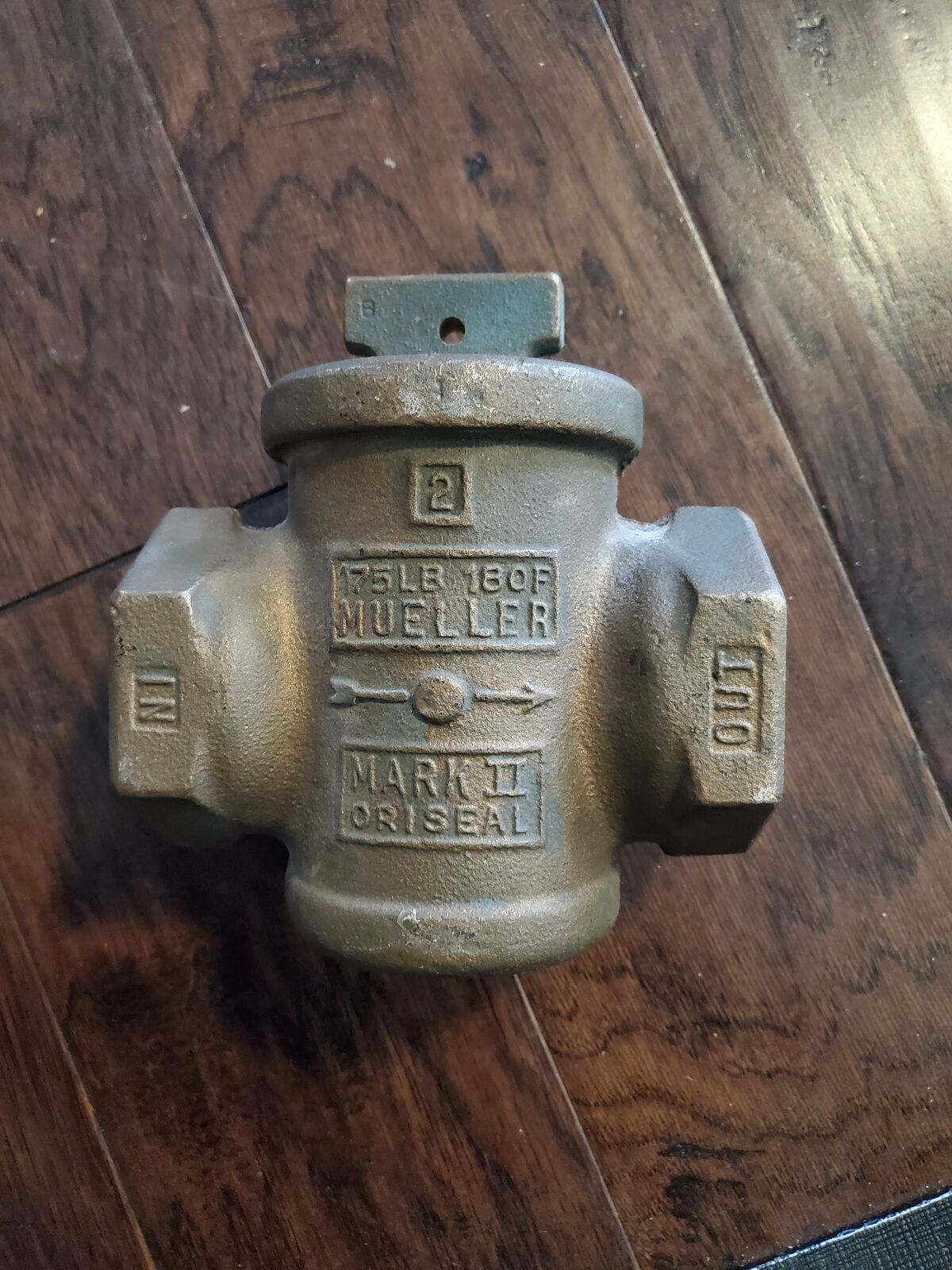 Mueller Mark II Oriseal 2" Curb Stop Valve NEW