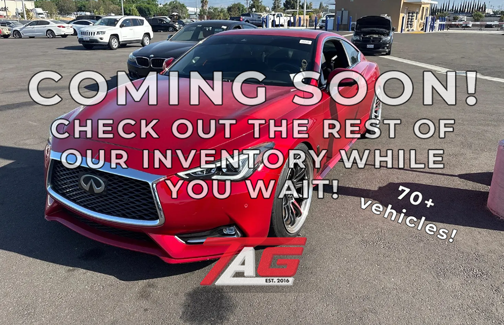 2017 Infiniti Q60 Red Sport 400