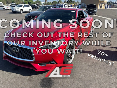 2017 Infiniti Q60 Red Sport 400
