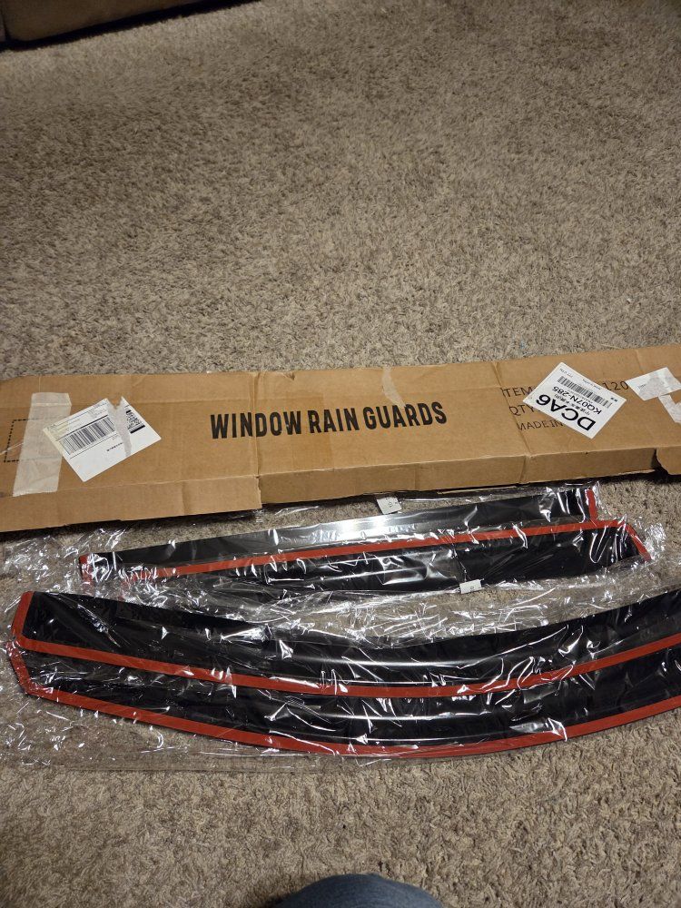 New Window Vent Visors 2015-2020 Chevy Tahoe, GMC Yukon or 15-25 Cadillac Escalade , Rain Guards fresh air
