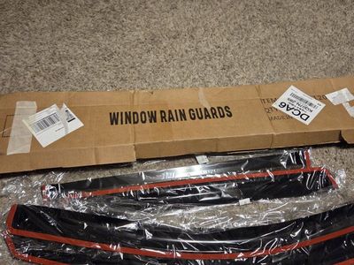 New Window Vent Visors 2015-2020 Chevy Tahoe, GMC Yukon or 15-25 Cadillac Escalade , Rain Guards fresh air