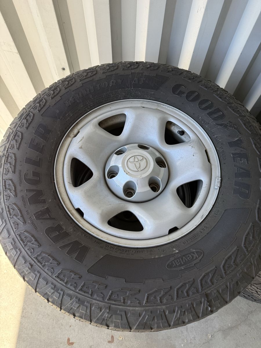Toyota truck wheels and tires
