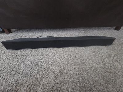 Black Soundbar Speaker - Enhance Your Home Audio Experience