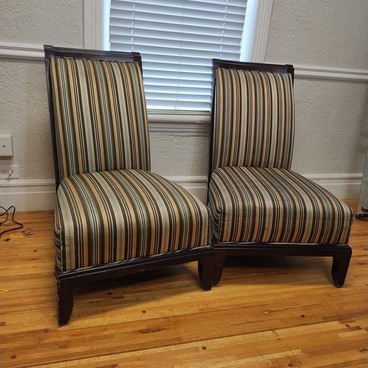 Matching Slipper Chairs