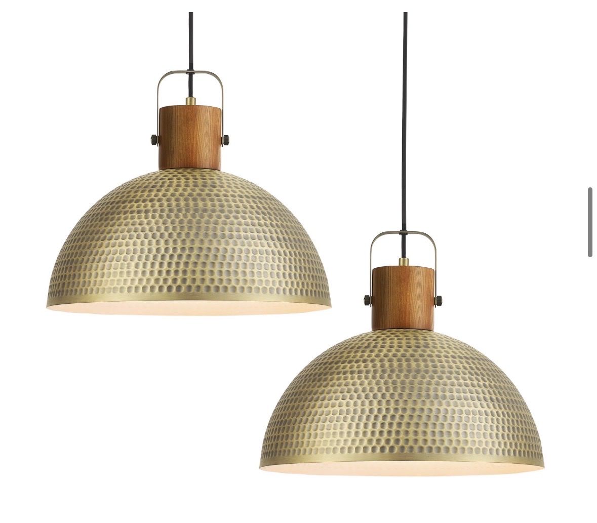 New-2 Gold Mid Century Pendant Lights