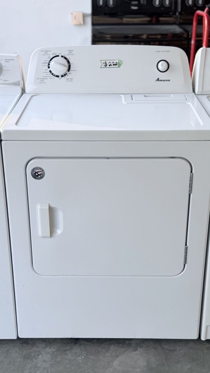 Amana White Electric Clothes Dryer