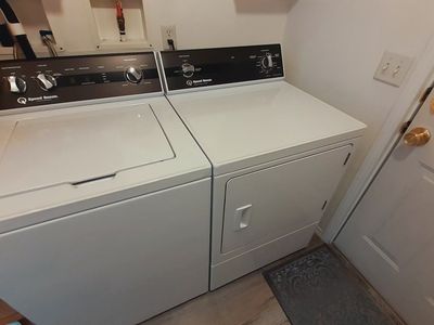 Speed Queen washer & electric dryer
